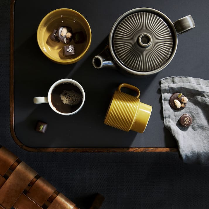 Kubek Coffee & More, Żółty Sagaform