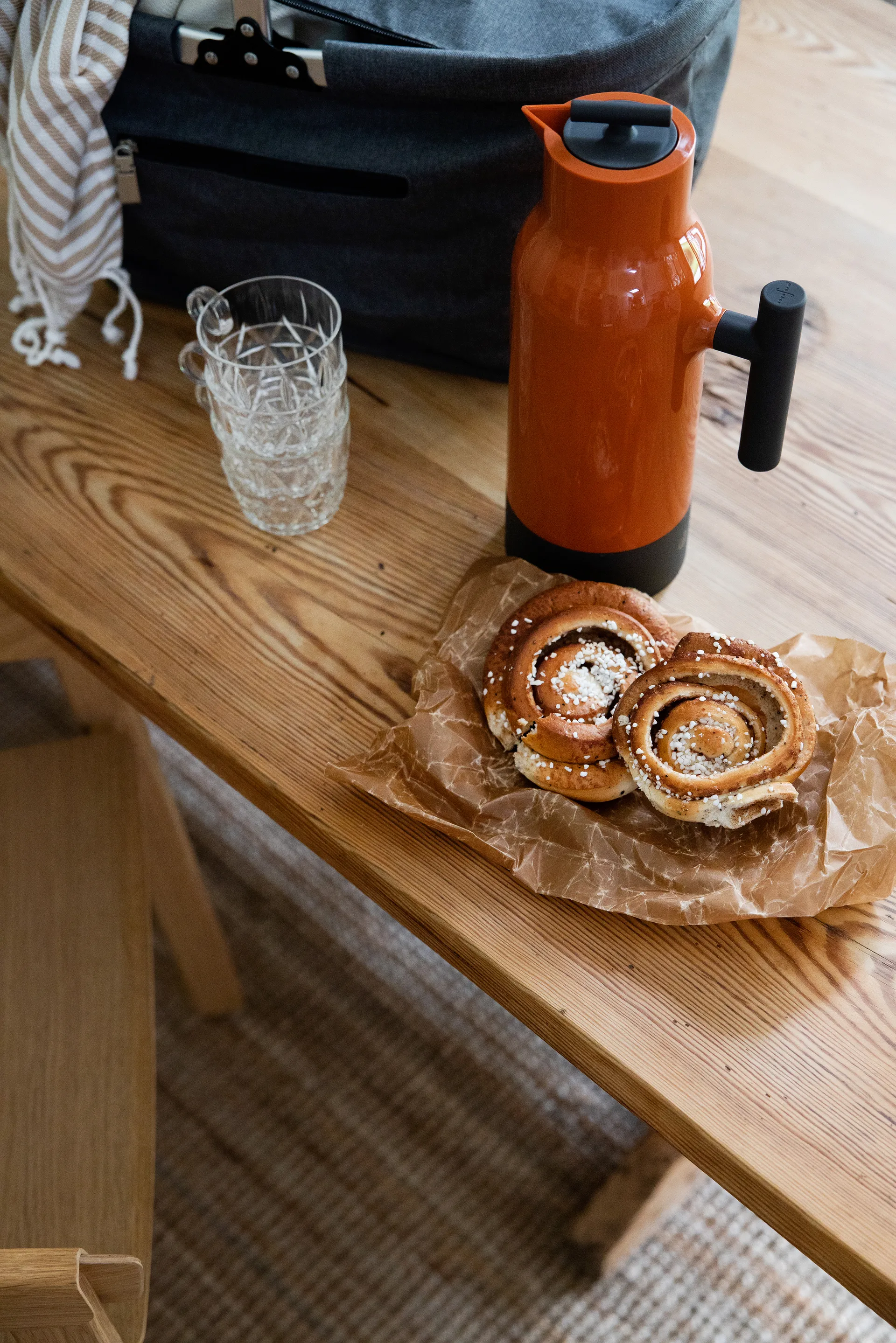 Kubek do kawy piknikowy 4-pak, Przezroczysty Sagaform