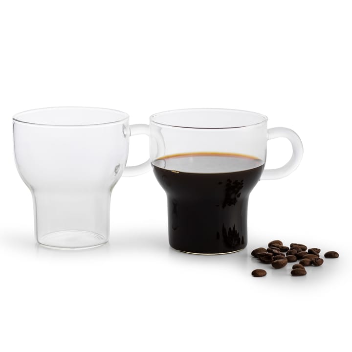 Kubek szklany Sagaform 25 cl 2-pack, Przezroczysty Sagaform