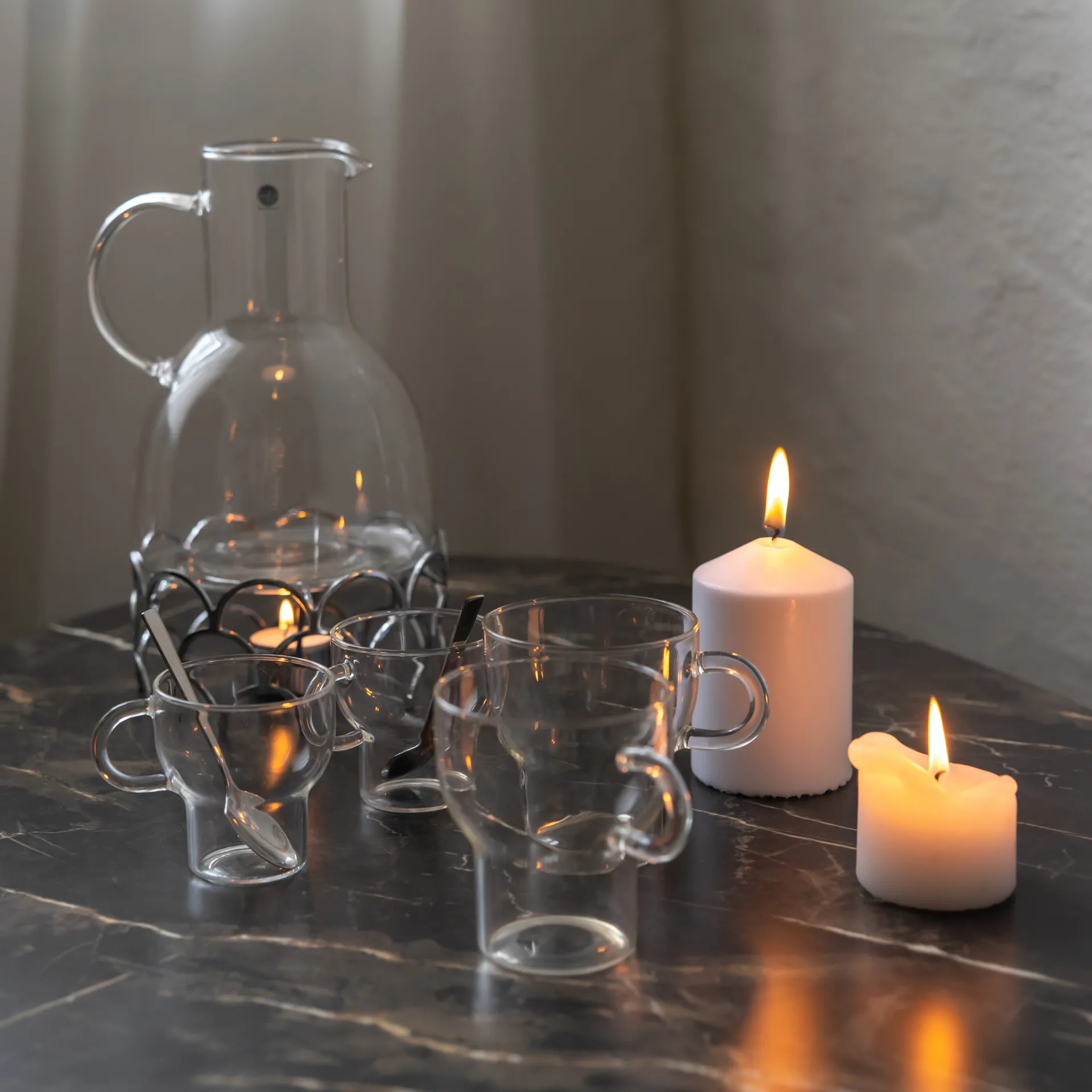 Kubek szklany Sagaform 25 cl 2-pack, Przezroczysty Sagaform