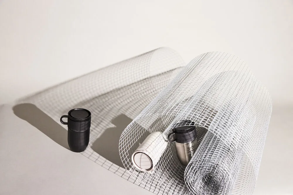 Kubek termiczny do auta Ted 28 cm, Beżowy Sagaform