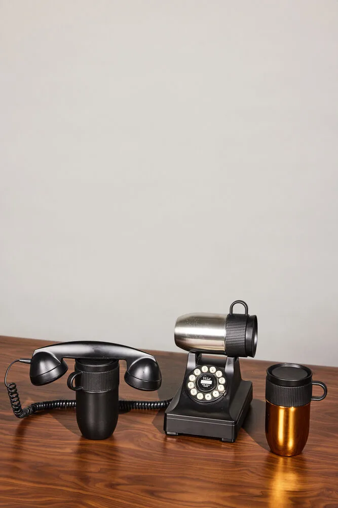 Kubek termiczny do auta Ted 28 cm, Złoty Sagaform