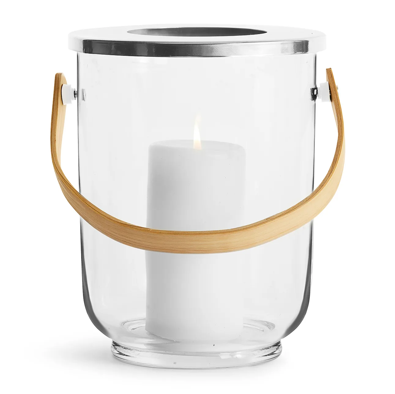 Latarnie Nature z uchwytem, Dąb Sagaform