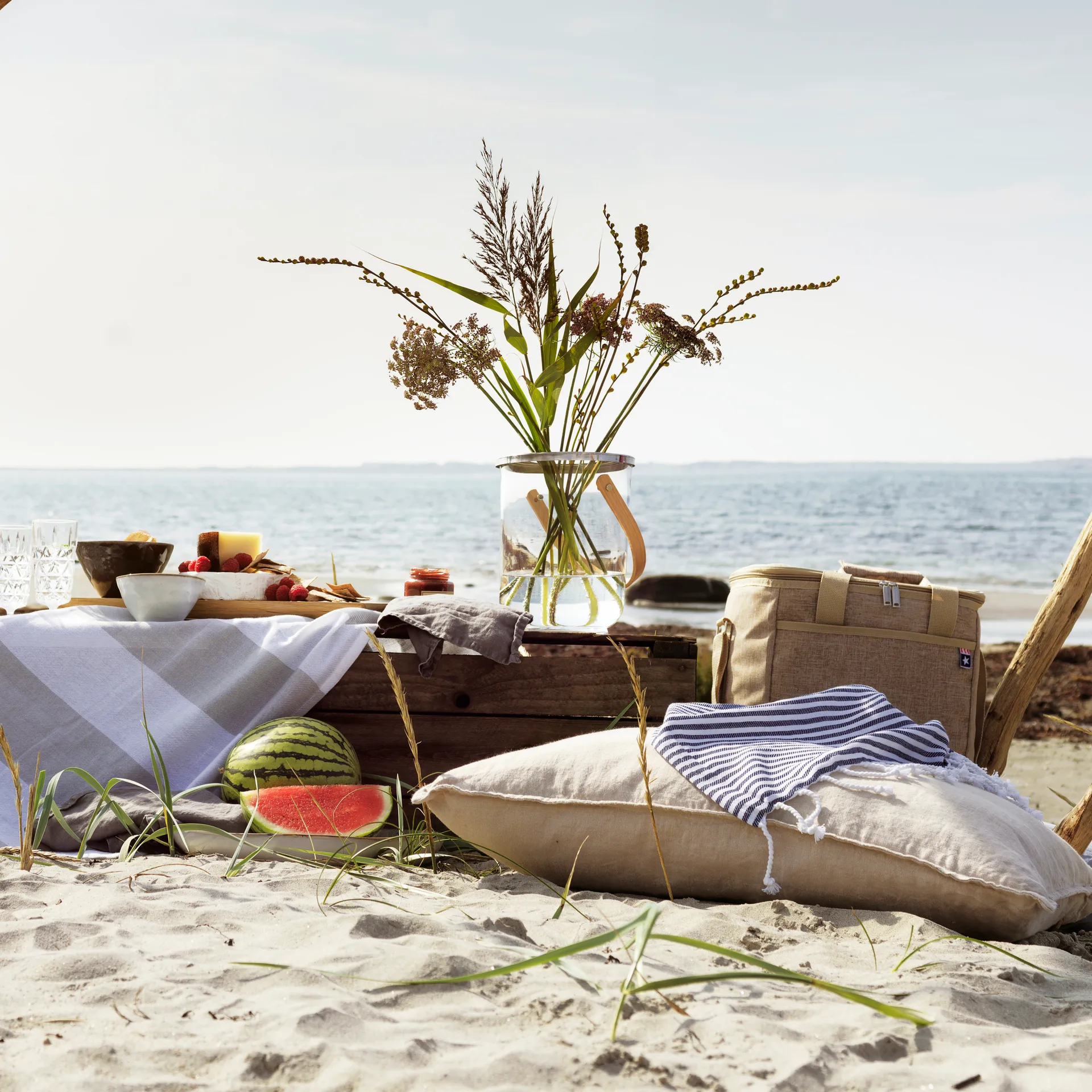 Latarnie Nature z uchwytem, Dąb Sagaform