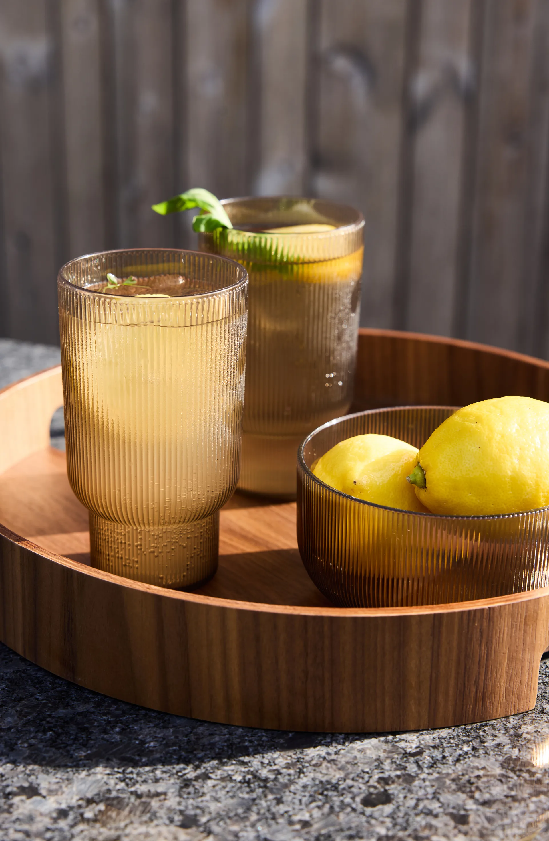 Miska Billi 70 cl, zestaw 4 szt., Brązowa Sagaform