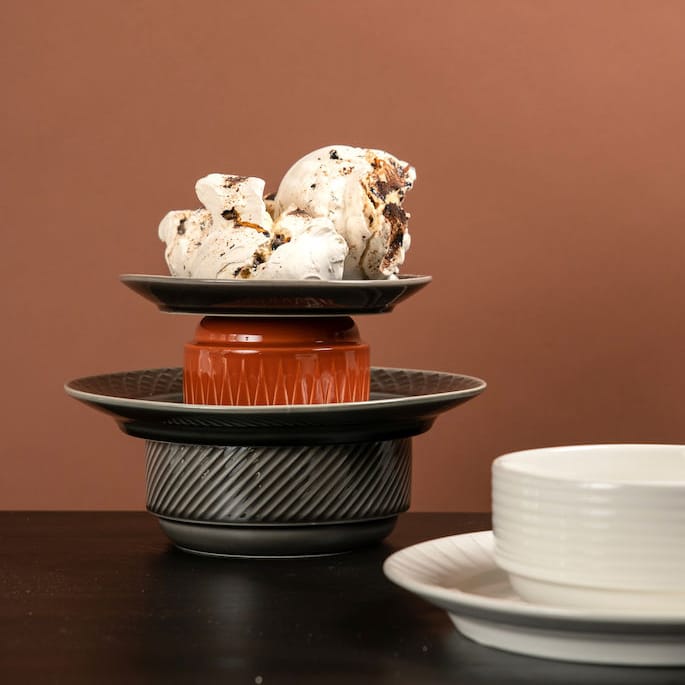 Miska Coffee & More 17 cm, Szara Sagaform