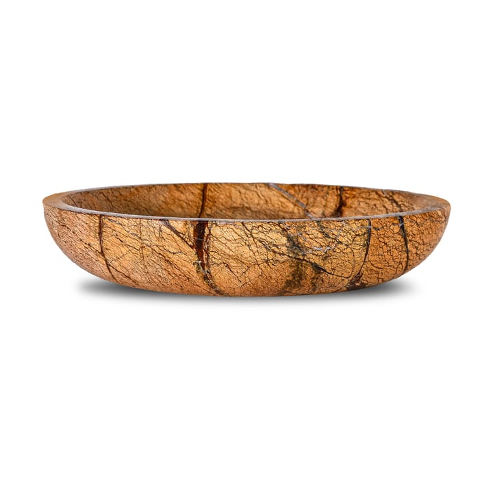Miska duża Sten Ø28 cm - Brązowy marmur leśny - Sagaform