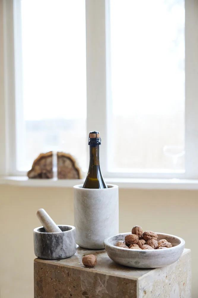 Miska Sten medium Ø20 cm, Beżowa Sagaform