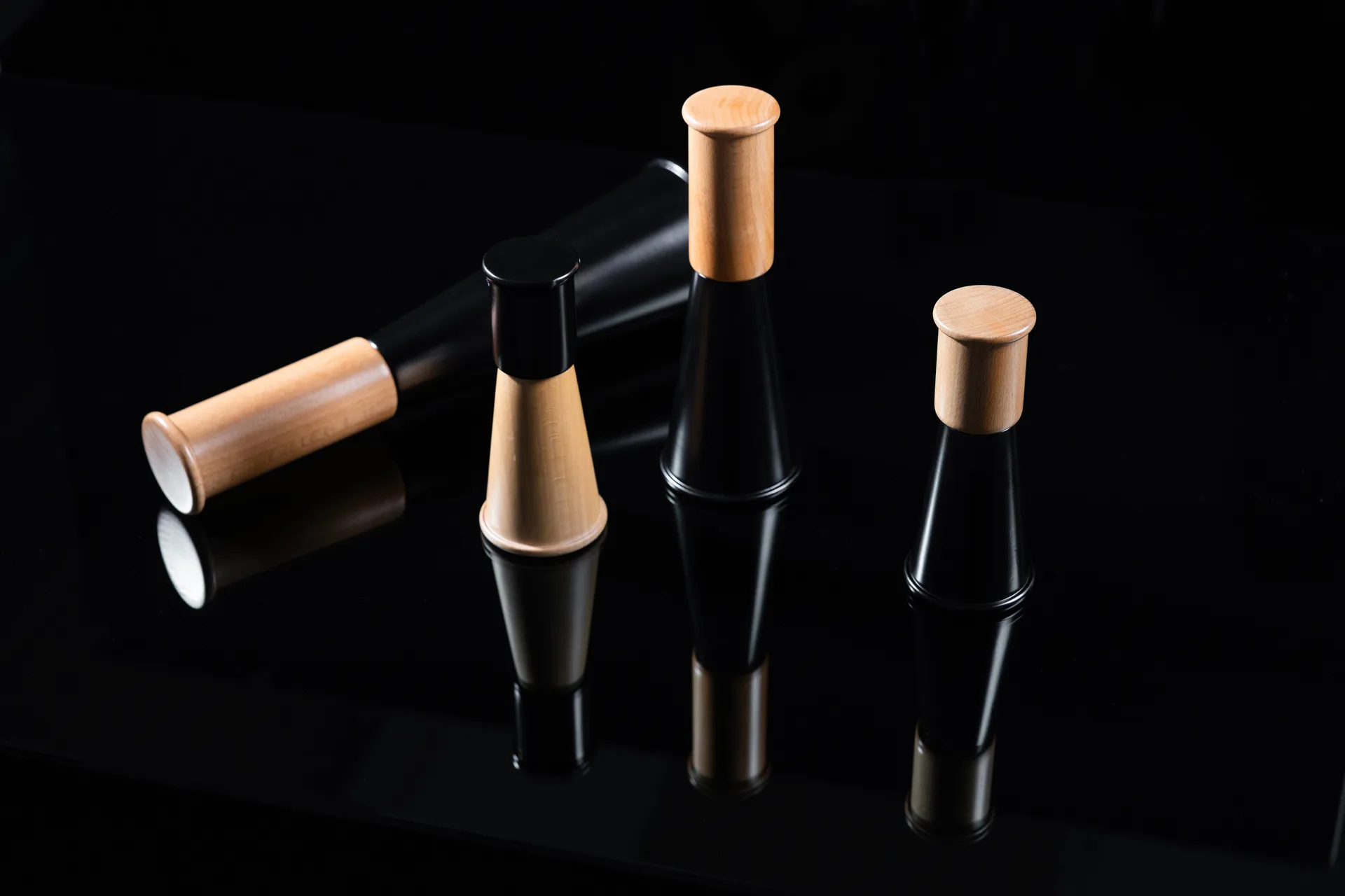 Młynek do soli i pieprzu Gurken duży 32 cm, Czarno-brązowy Sagaform