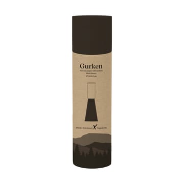 Młynek do soli i pieprzu Gurken średni 20,5 cm - Czarno-brązowy - Sagaform