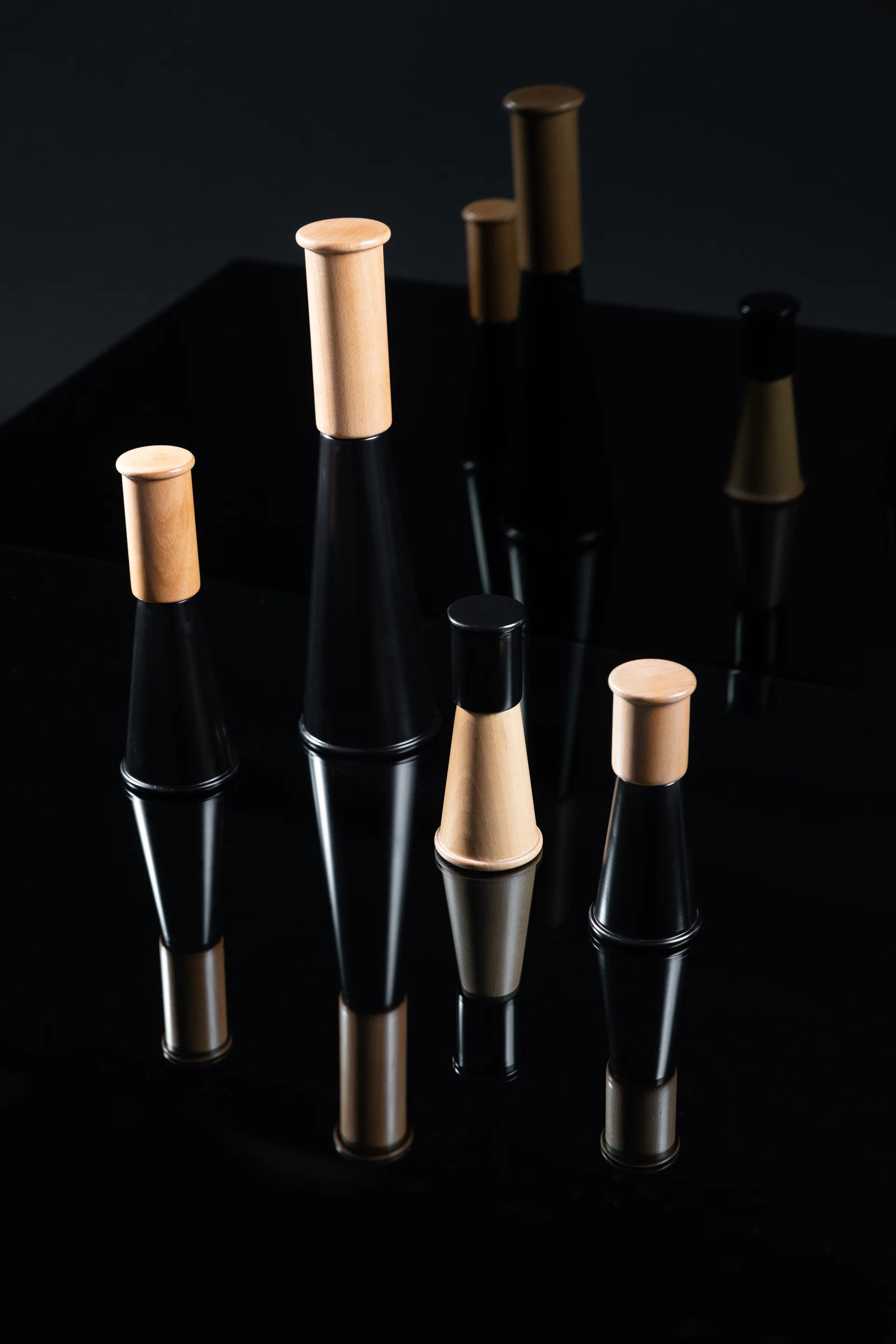 Młynek do soli i pieprzu Gurken średni 20,5 cm, Czarno-brązowy Sagaform