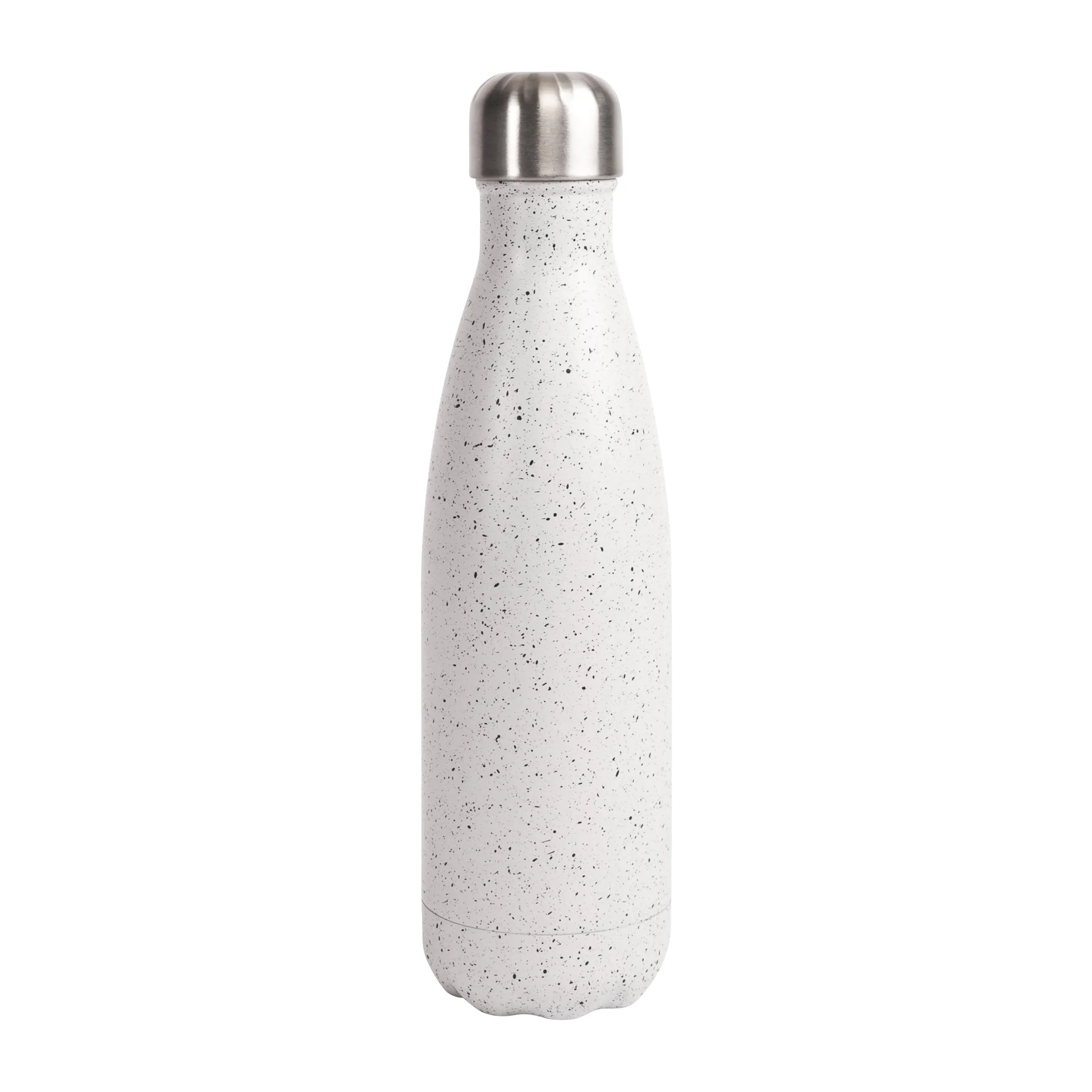 Nils stalowa butelka 500 ml, Biało-czarny Sagaform