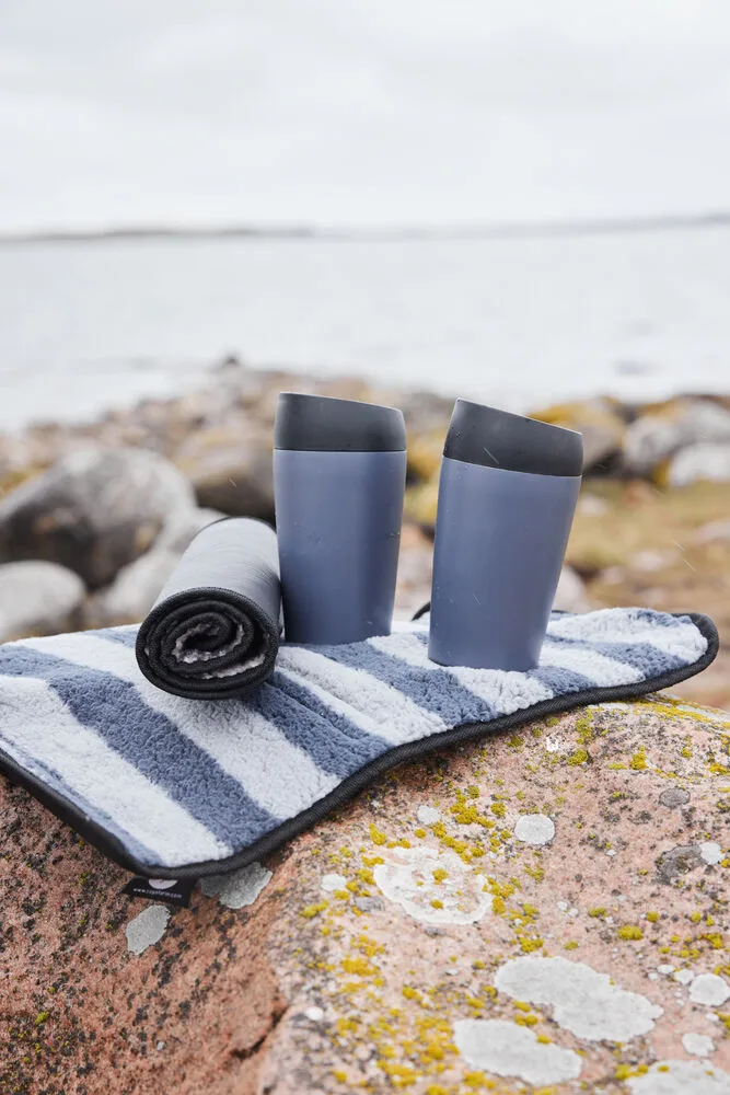 Poduszka do siedzenia Sagaform 30x50 cm, Szaro-ciemnoszara Sagaform