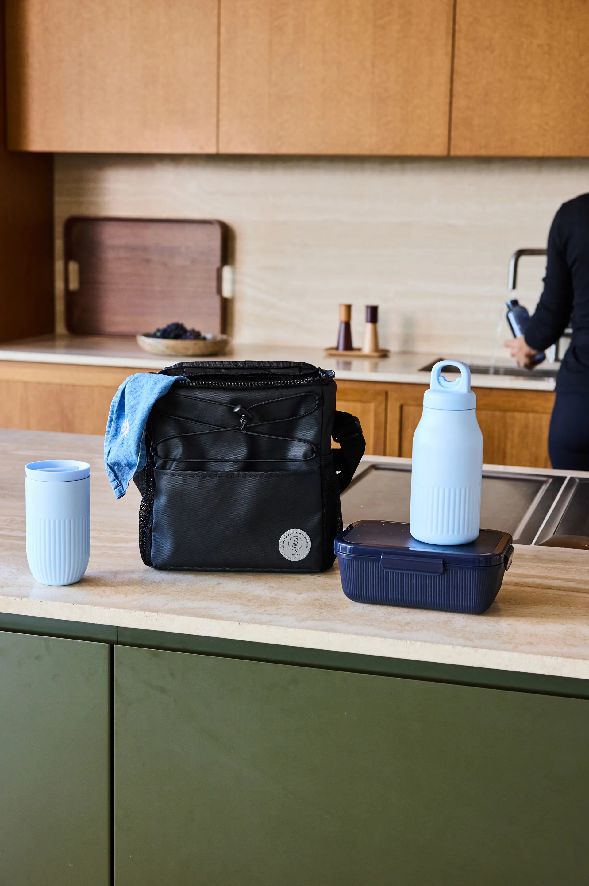 Pojemnik na żywność Tina 1,1 l, Niebieski Sagaform