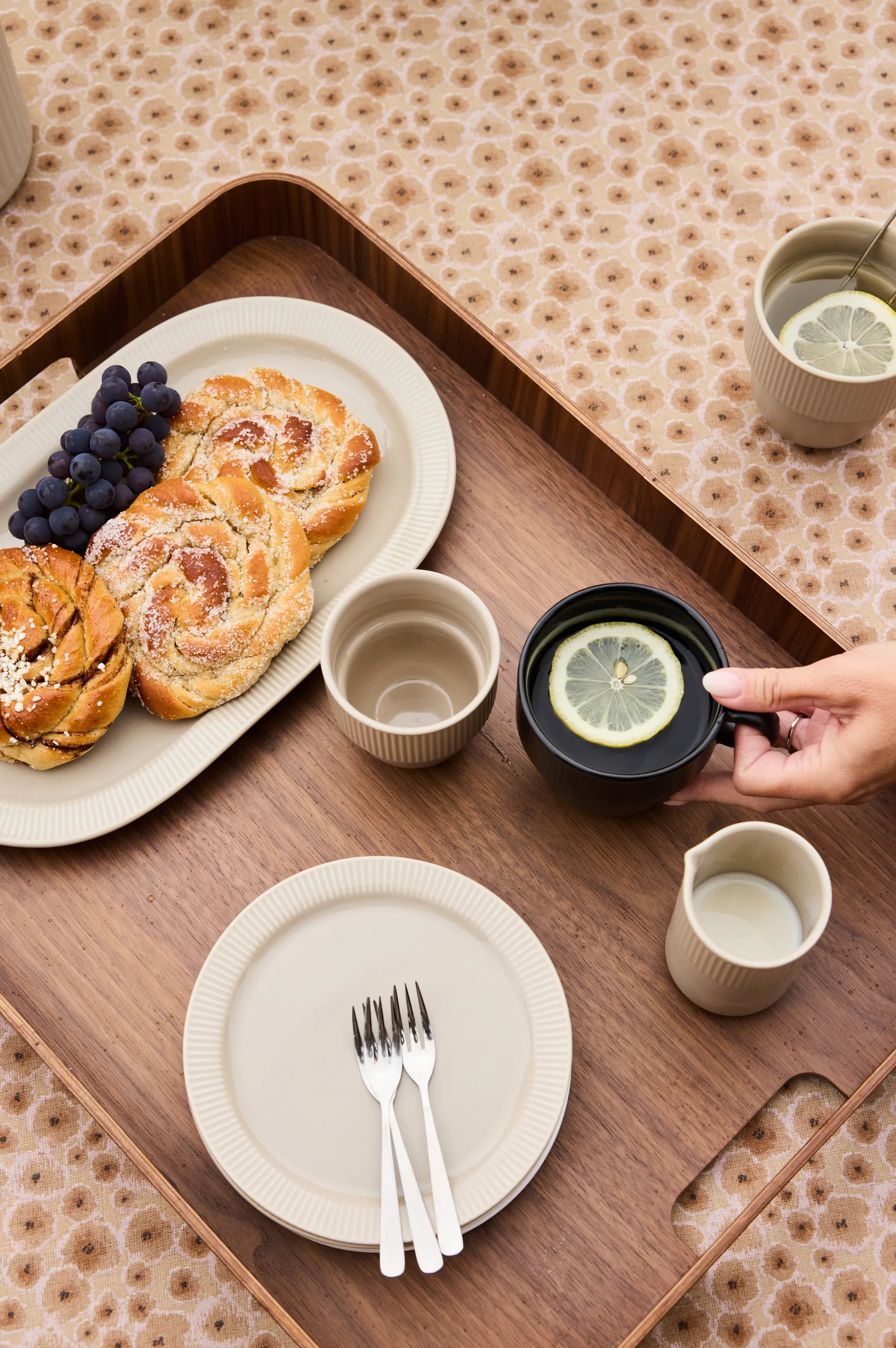 Półmisek Inka, Beige-warm gray Sagaform