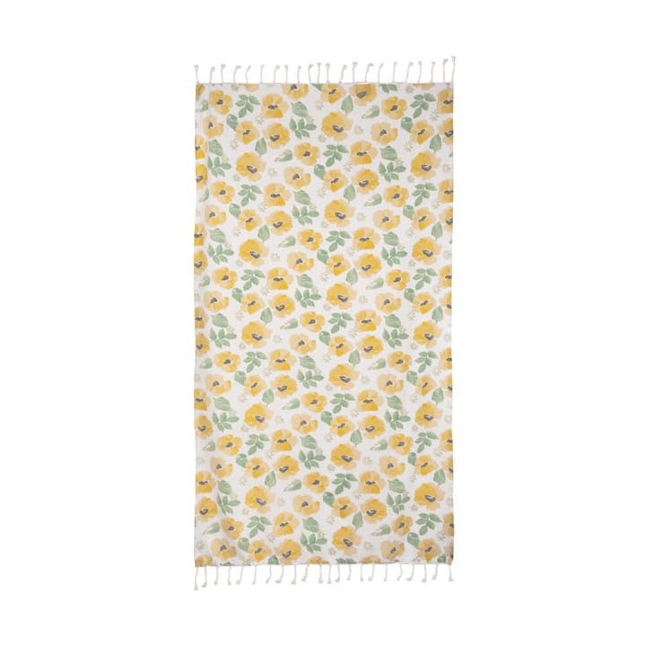 Ręcznik hamam Eden 90x170 cm  - Mieszana żółć - Sagaform