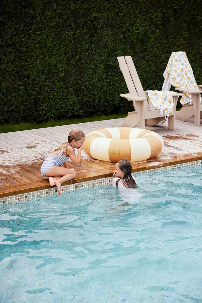 Ręcznik hamam Eden 90x170 cm, Mieszana żółć Sagaform