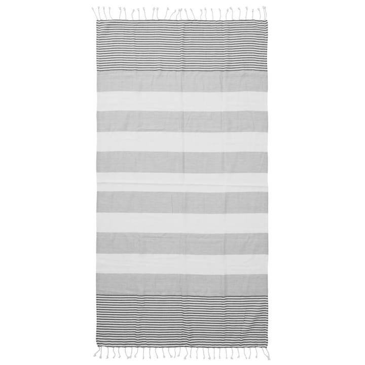 Ręcznik kąpielowy Hamam 145x250 cm - Szary - Sagaform