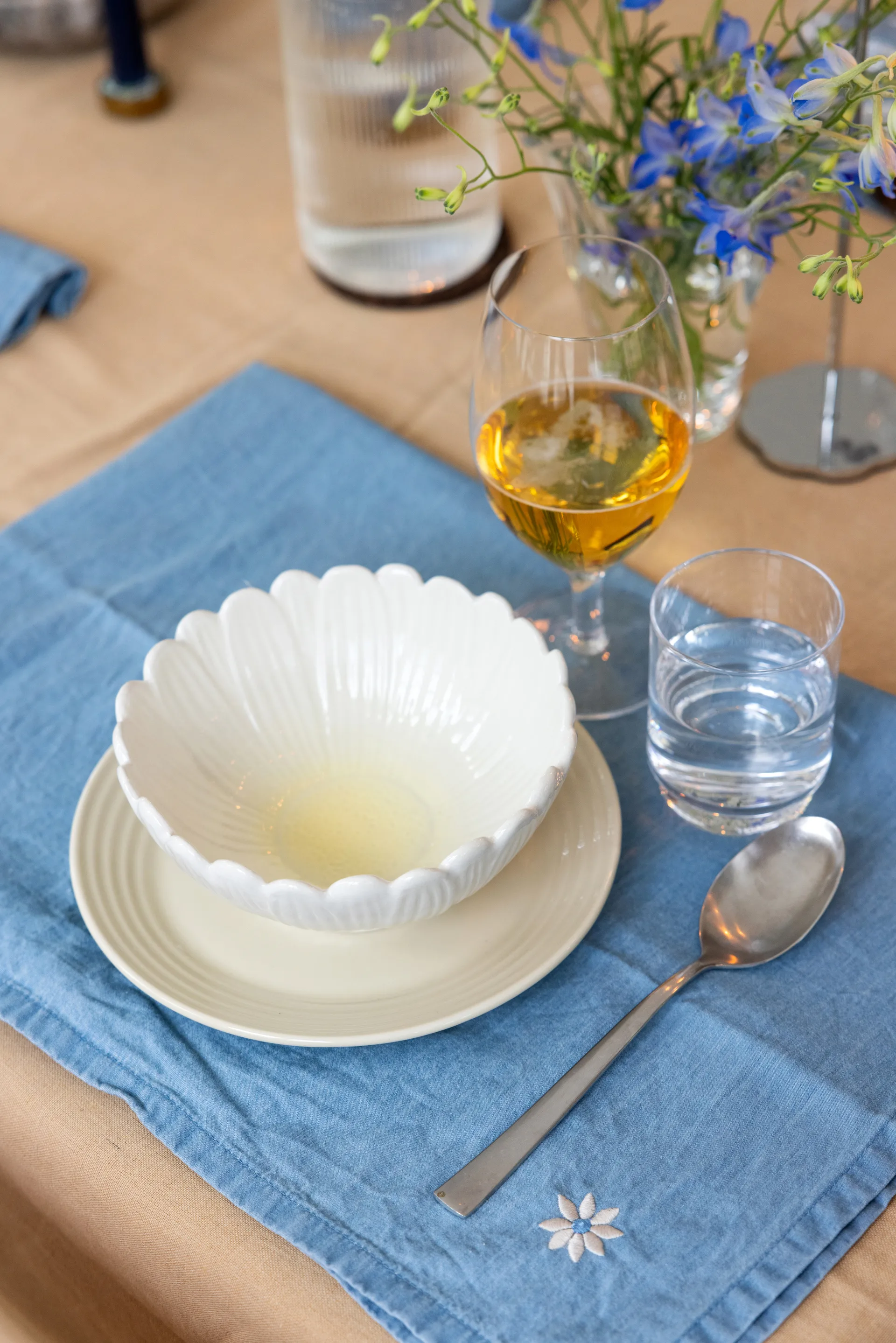 Ręcznik kuchenny Eden Denim 50x70 cm, 2-pak, Niebieski Sagaform