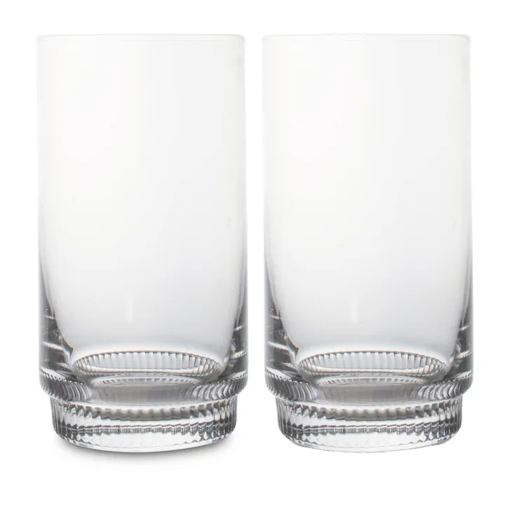 Saga tumbler wysoki 340 ml, 2‑pak - Przezroczysty - Sagaform