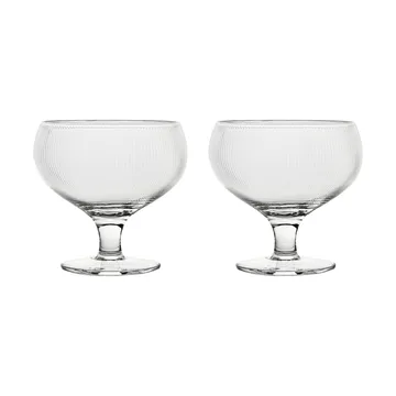 Sagaform Blanka kieliszek do szampana 300 ml, zestaw 2 szt. - Jasny - Sagaform