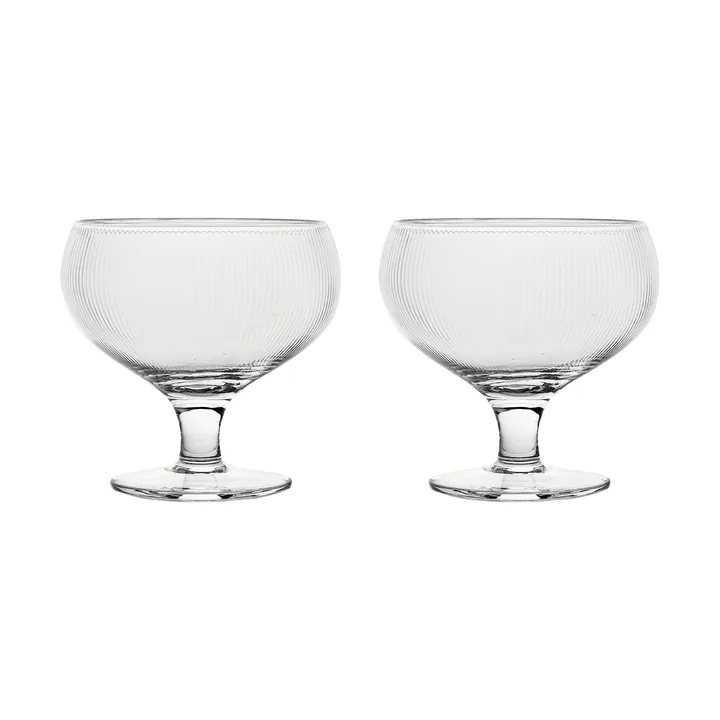 Sagaform Blanka kieliszek do szampana 300 ml, zestaw 2 szt. - Jasny - Sagaform