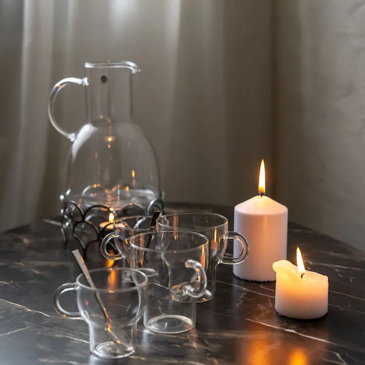 Sagaform kubek szklany 15 cl 2-pack, Przezroczysty Sagaform