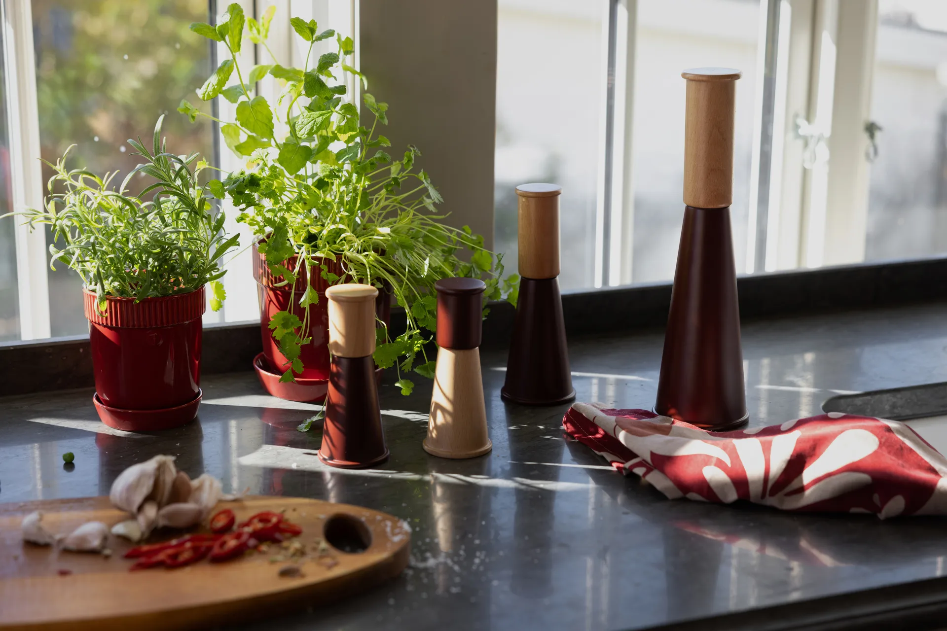 Ściereczka kuchenna Edith 50x70 cm 2szt., Bordowy Sagaform