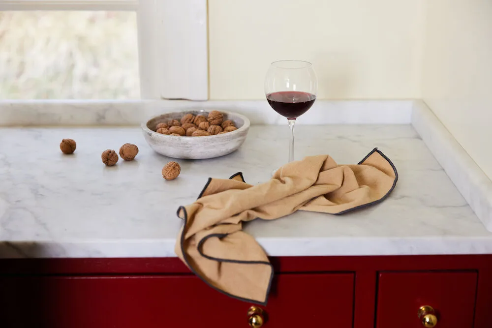 Serwetka Edith 45x45 cm 2-pk, Beżowa Sagaform