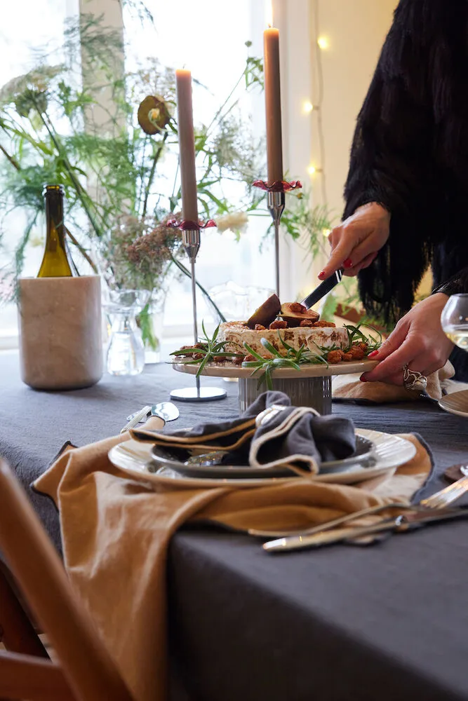 Serwetka Edith 45x45 cm 2-pk, Szara Sagaform