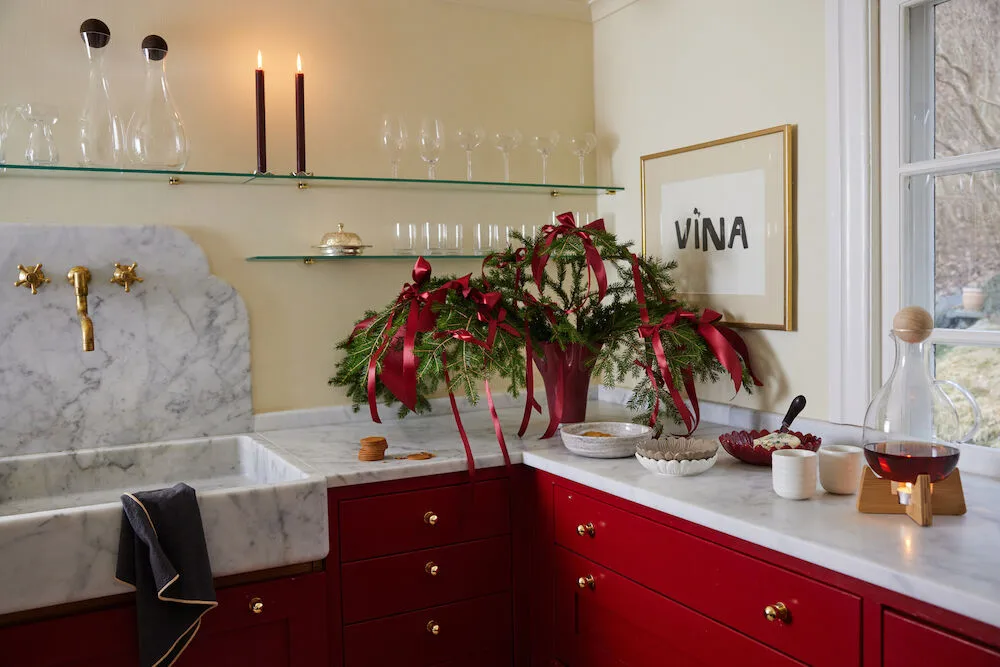 Serwetka Edith 45x45 cm 2-pk, Szara Sagaform