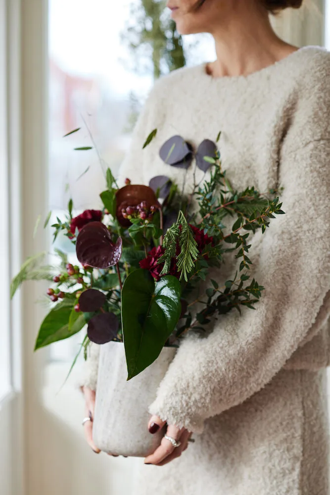 Sten chłodziarka do wina Ø12,5 cm, Trawertyn Sagaform