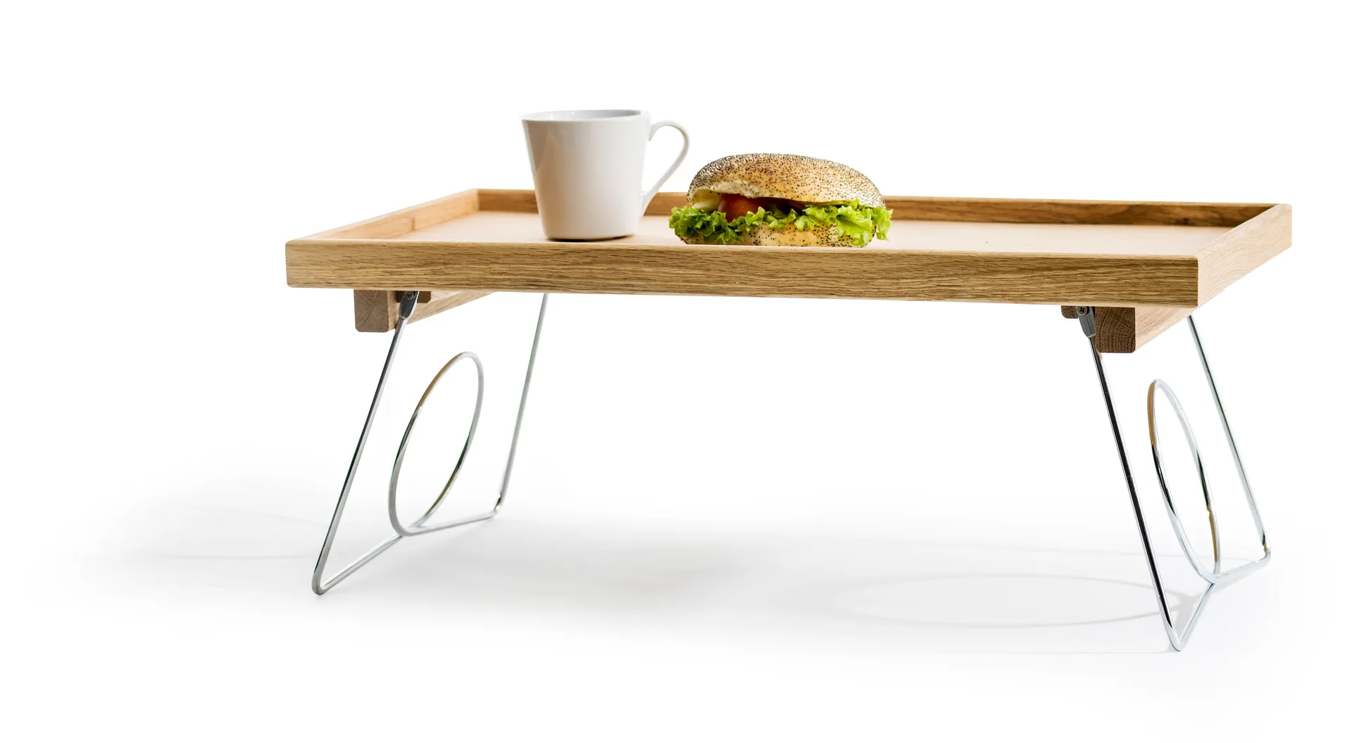 Stolik śniadaniowy Oval Nature, dąb Sagaform