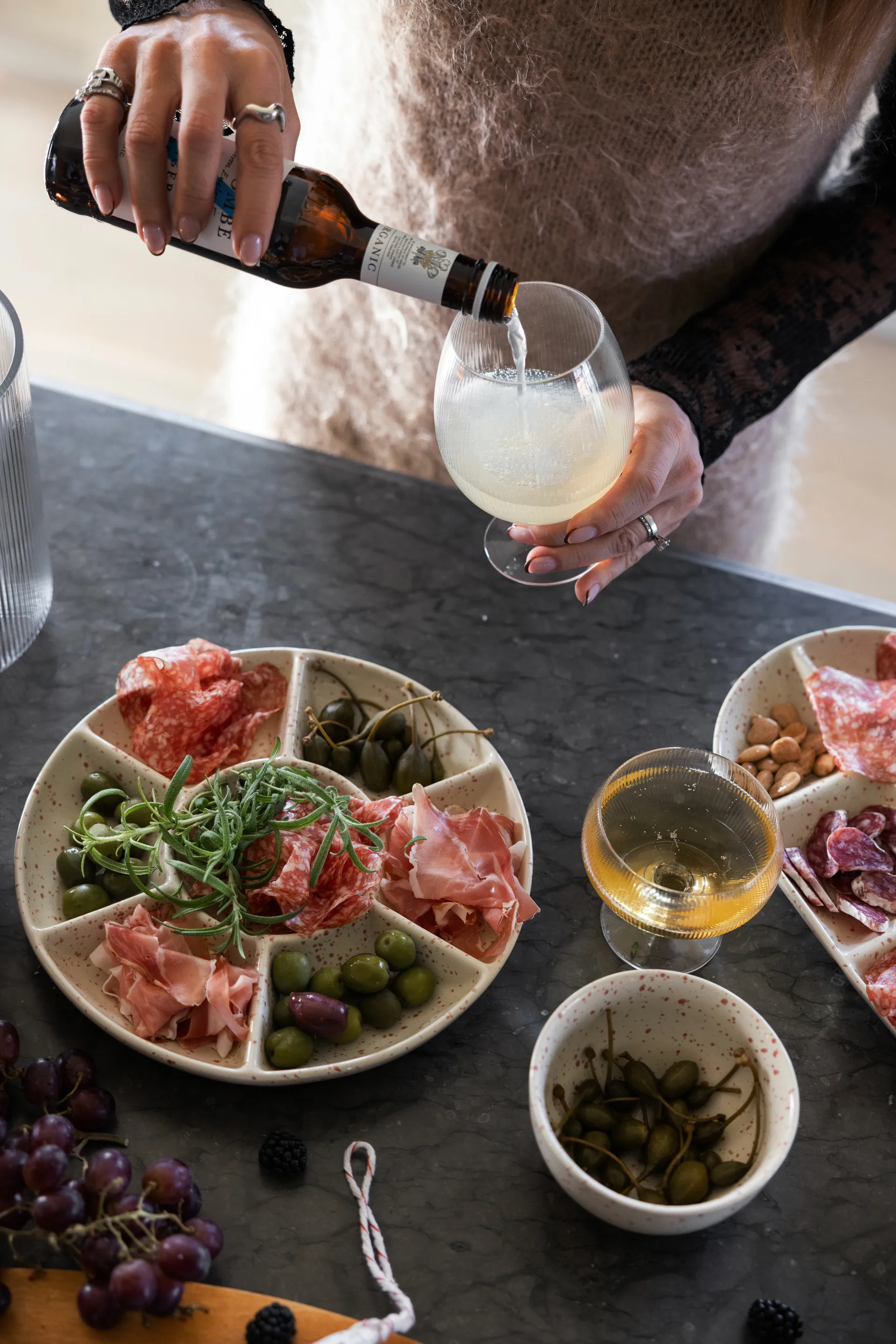 Szklanki do piwa Sagaform Blanka 50 cl, 2 szt., Jasny Sagaform