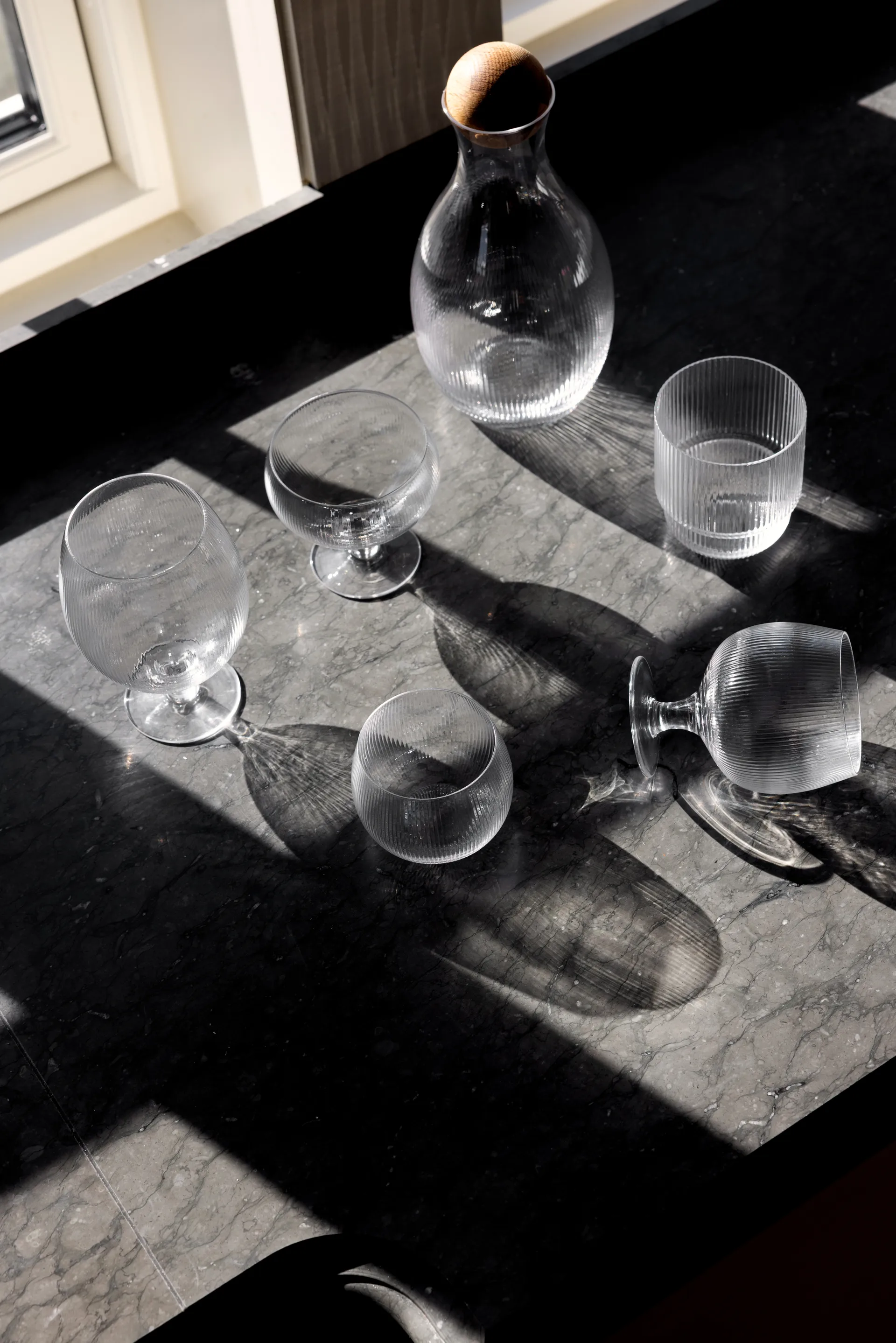 Szklanki do piwa Sagaform Blanka 50 cl, 2 szt., Jasny Sagaform