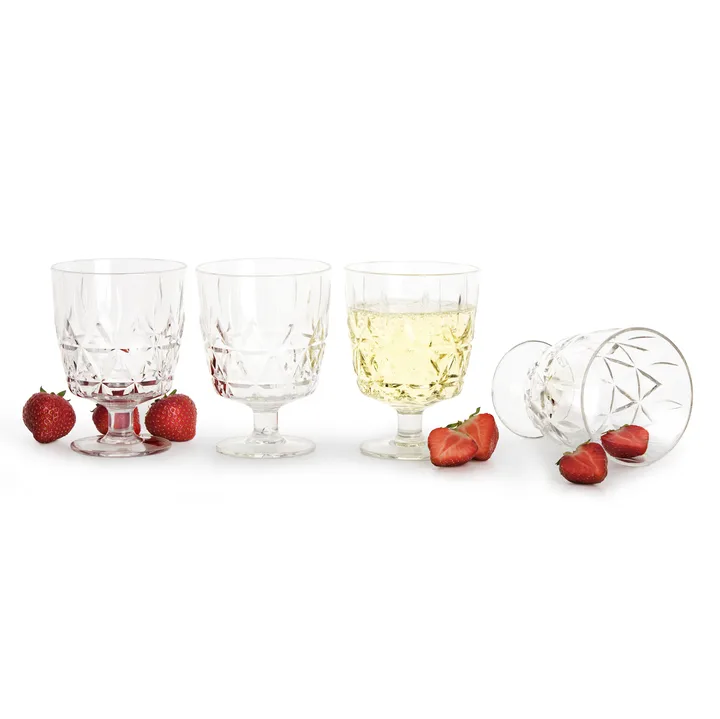 Szklanki plastikowe Picknick Juni 4 szt. - 300 ml - Sagaform