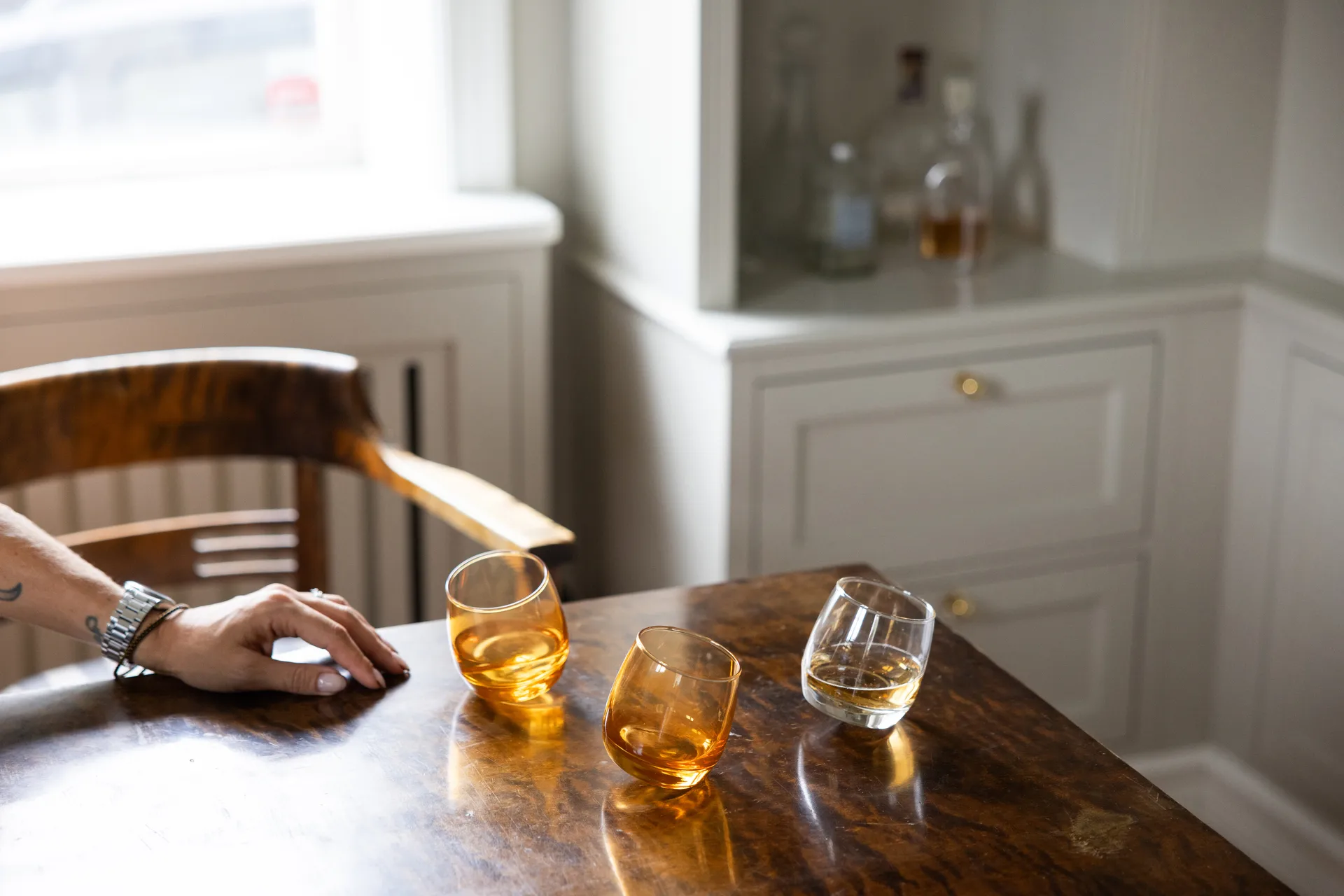 Szklanki Sagaform z zaokrąglonym dnem 30 cl, 6 szt, Bursztyn Sagaform