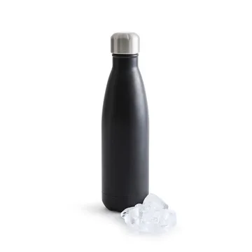 To Go stalowa butelka 500 ml - czarny - Sagaform