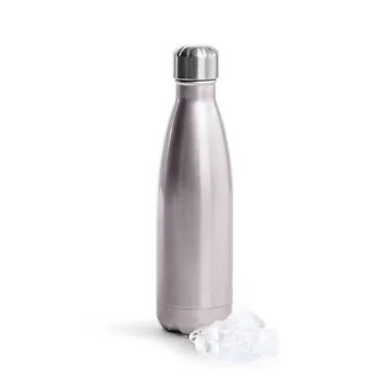 To Go stalowa butelka 500 ml - różowy - Sagaform