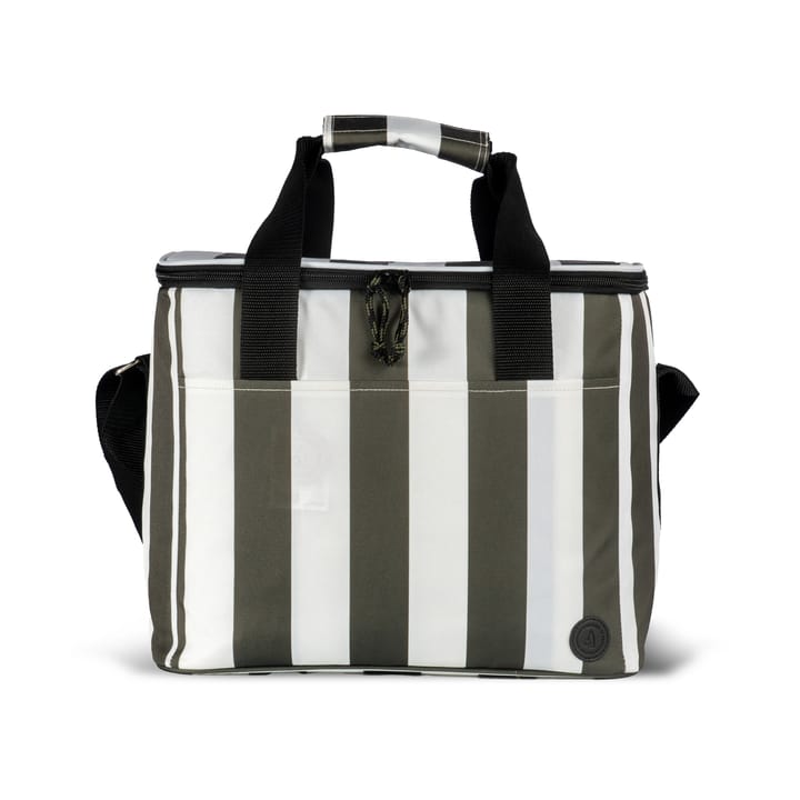 Torba chłodząca City, duża 20 L - Zielono-biała - Sagaform