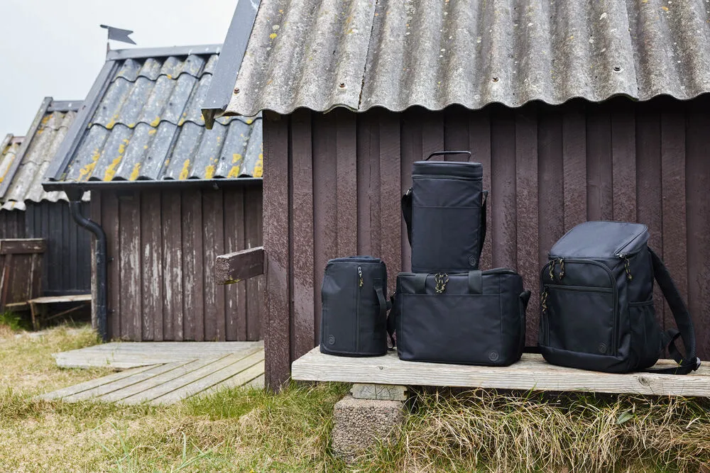 Torba chłodząca City, wysoka 9 L, Czarna Sagaform