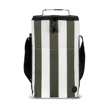 Torba chłodząca City, wysoka 9 L - Zielono-biała - Sagaform