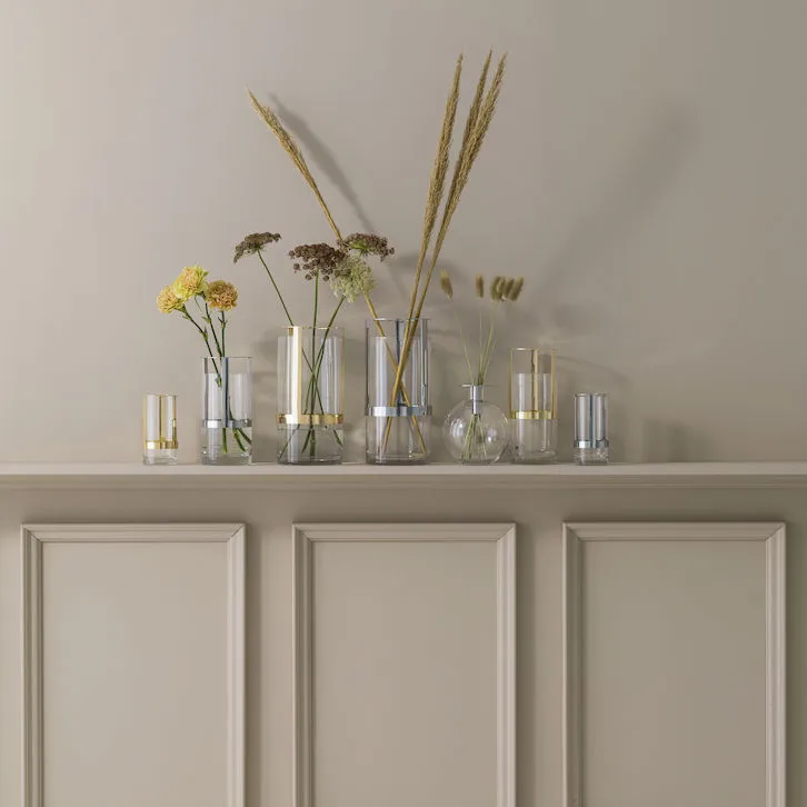 Wazon Hold mały, Złoto Sagaform