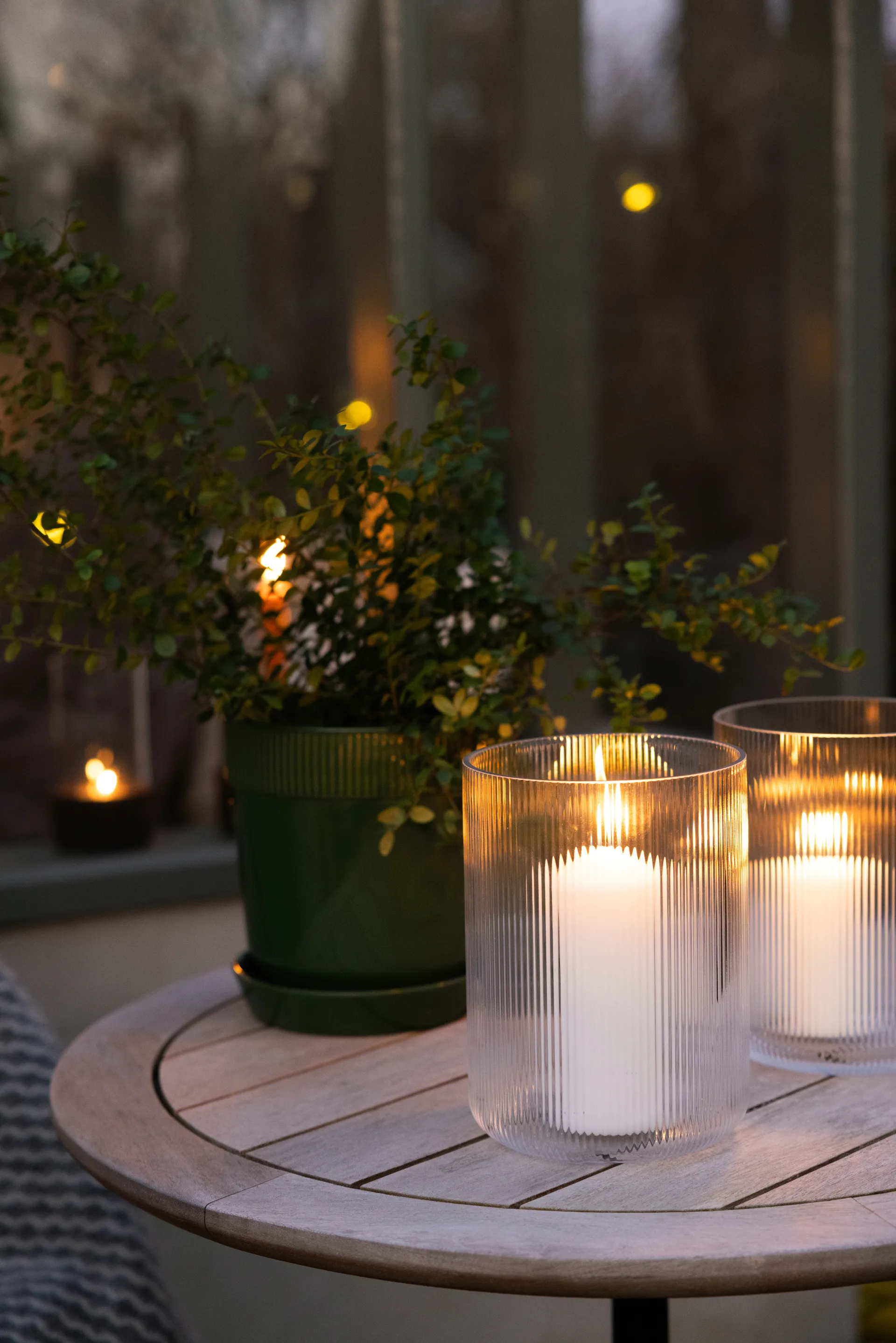 Wazon/chłodziarka do wina Sagaform Blanka Ø15x20 cm, Jasny Sagaform