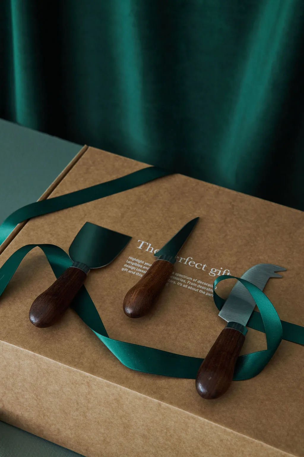 Zestaw noży do sera Astrid 3-pak, Brązowo-srebrny Sagaform