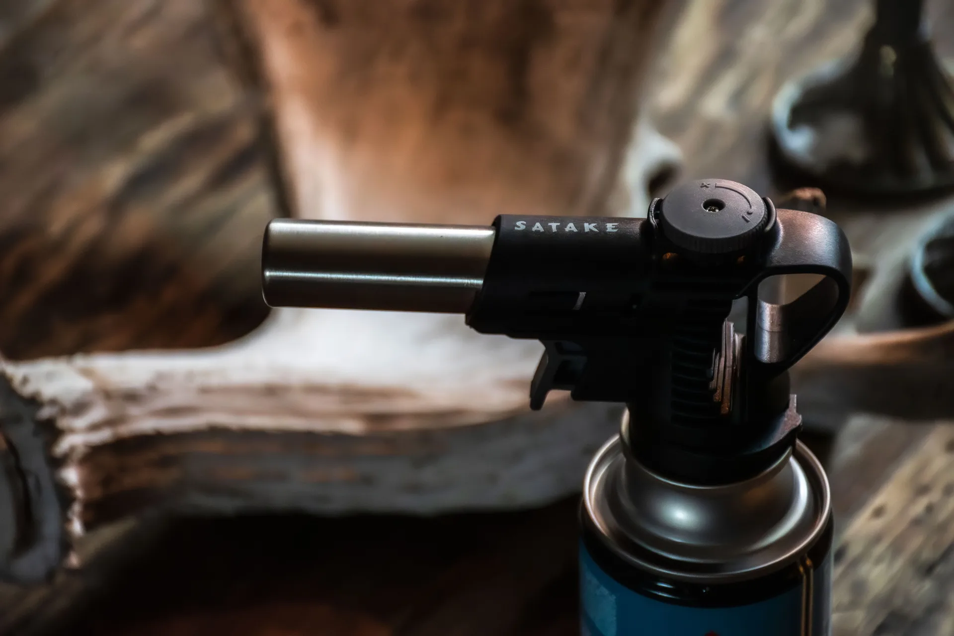 Dysza palnika Satake do butli gazowych, Czarny Satake