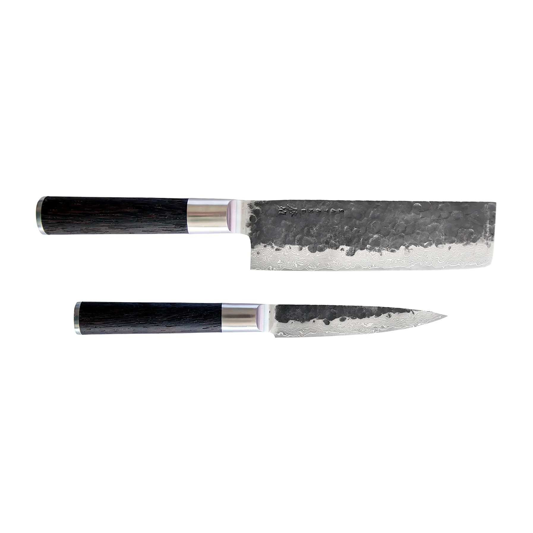 Kuro Nakiri 18 cm z Petty 11 cm, 2 elementy Satake
