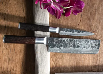 Kuro Nakiri 18 cm z Petty 11 cm - 2 elementy - Satake