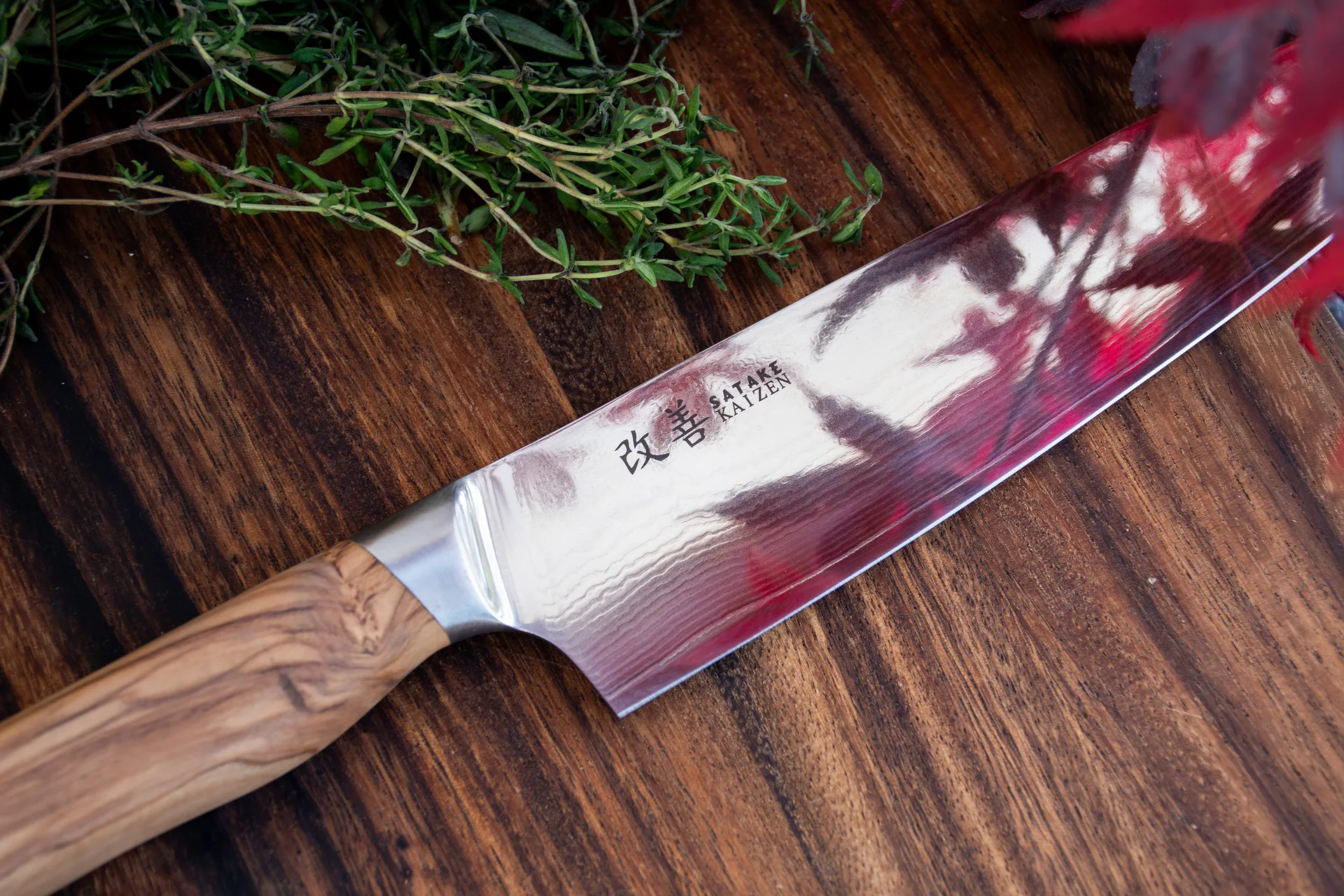 Nóż szefa kuchni Satake Kaizen Santoku, 18 cm Satake