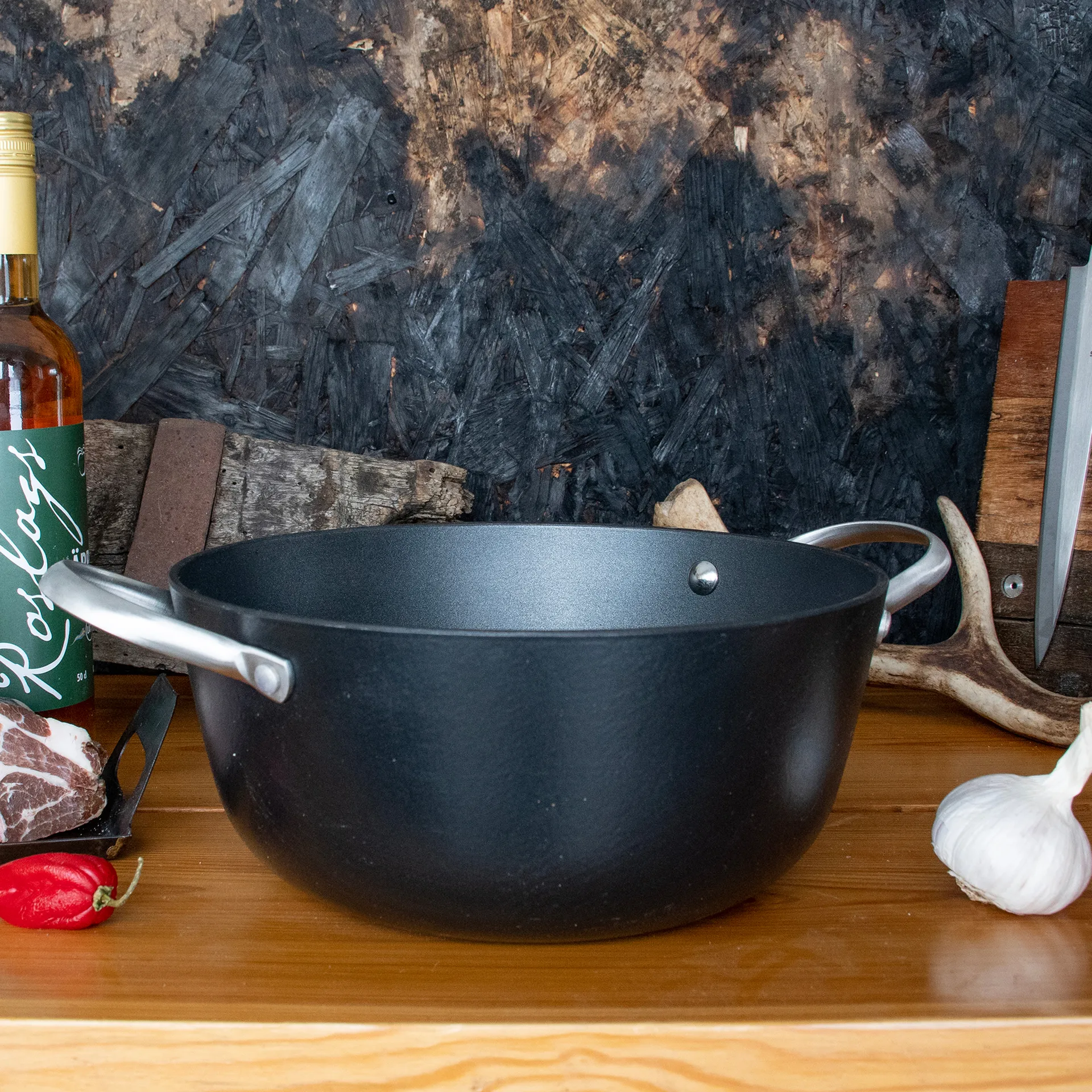 Rondel Satake ze szklaną pokrywą, 2 cz., 4 L Satake